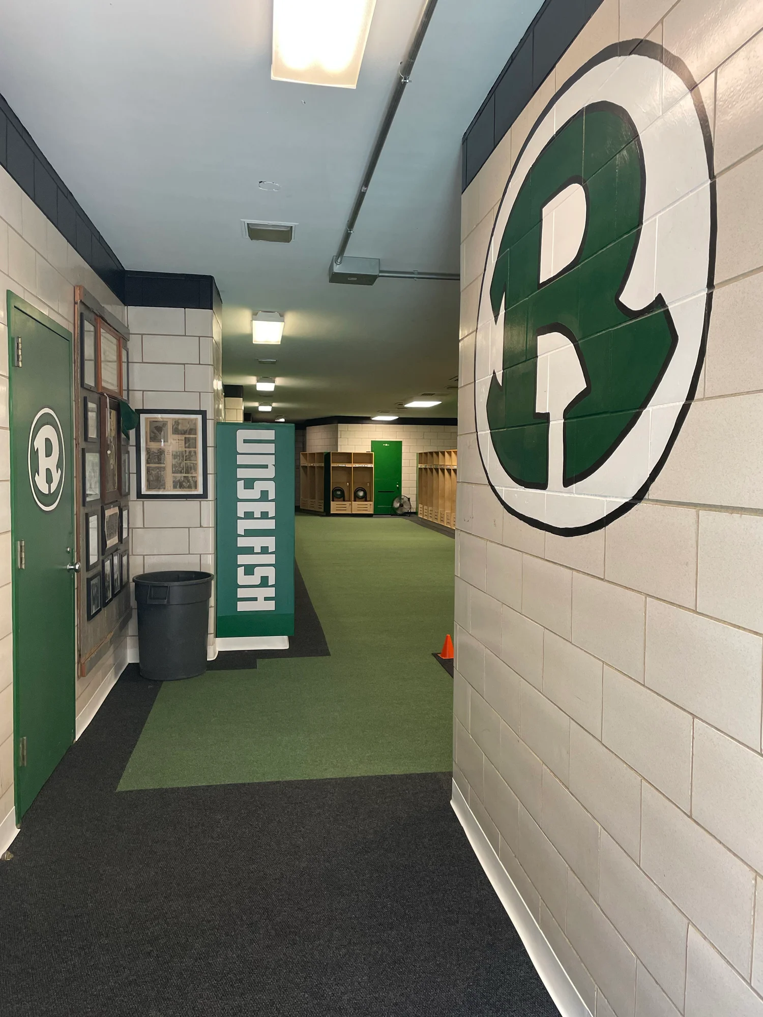 Ridley Locker Room Hallway